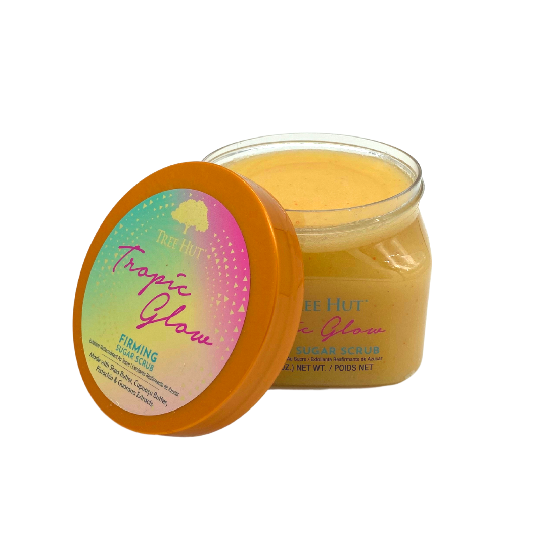 TREE HUT Tropic Glow Firming Sugar Scrub, 18oz